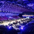Image de la salle de compétition ECSC2025 en Pologne (source ECSC2025)