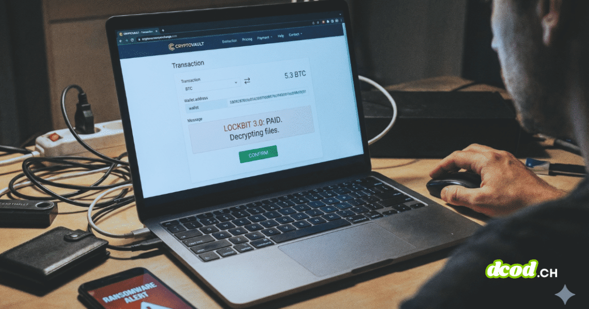 DCOD paiements de ransomware