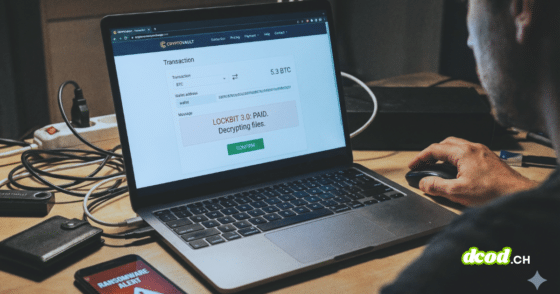 DCOD paiements de ransomware