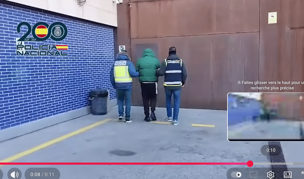 Espagne : arrestation d’un jeune pour 64 millions de données volées 7 arrestation hacker par police espagnole