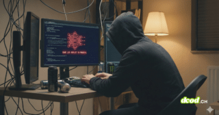 DCOD Cybercriminalite Un hacker exploite un Dark LLM en pleine nuit