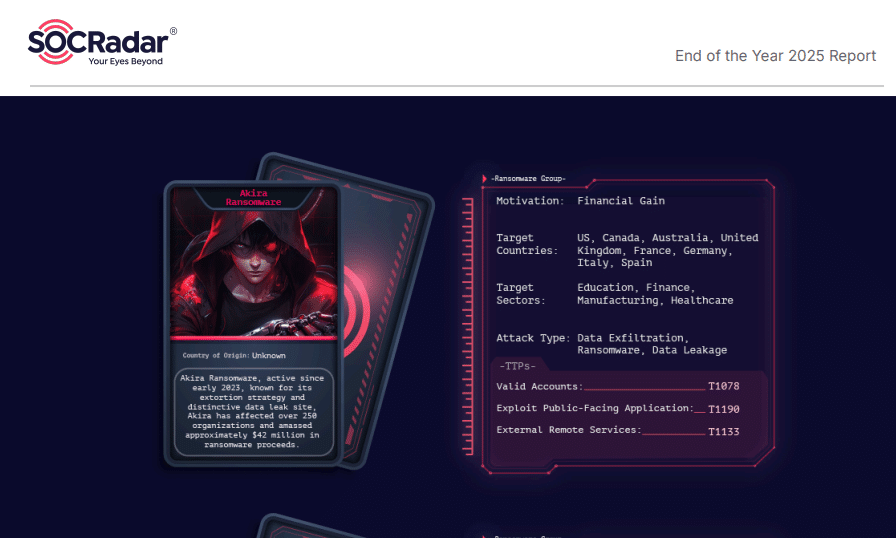 Exemple de présentation des groupes de cybercriminels ( source Rapport fin 2025 SOCRadar).png