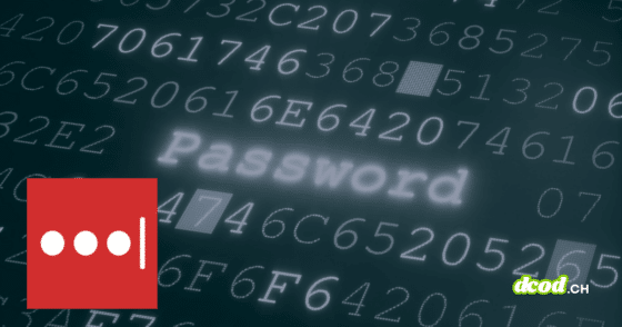 Logo rouge de LastPass et mot "Password" en surbrillance sur un fond de code hexadécimal et alphanumérique, illustrant la cybersécurité et la gestion des mots de passe.