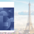 Couverture du document officiel de la Stratégie nationale de cybersécurité 2026-2030 de la France, superposée sur un fond montrant la Tour Eiffel et le logo dcod.ch.
