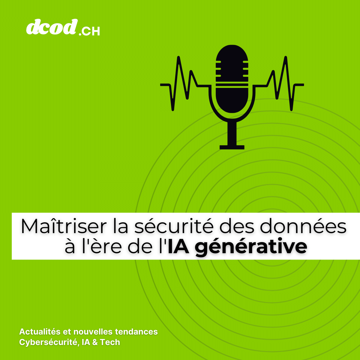 Social DCOD Maitriser la securite des donnees a lere de lIA generative
