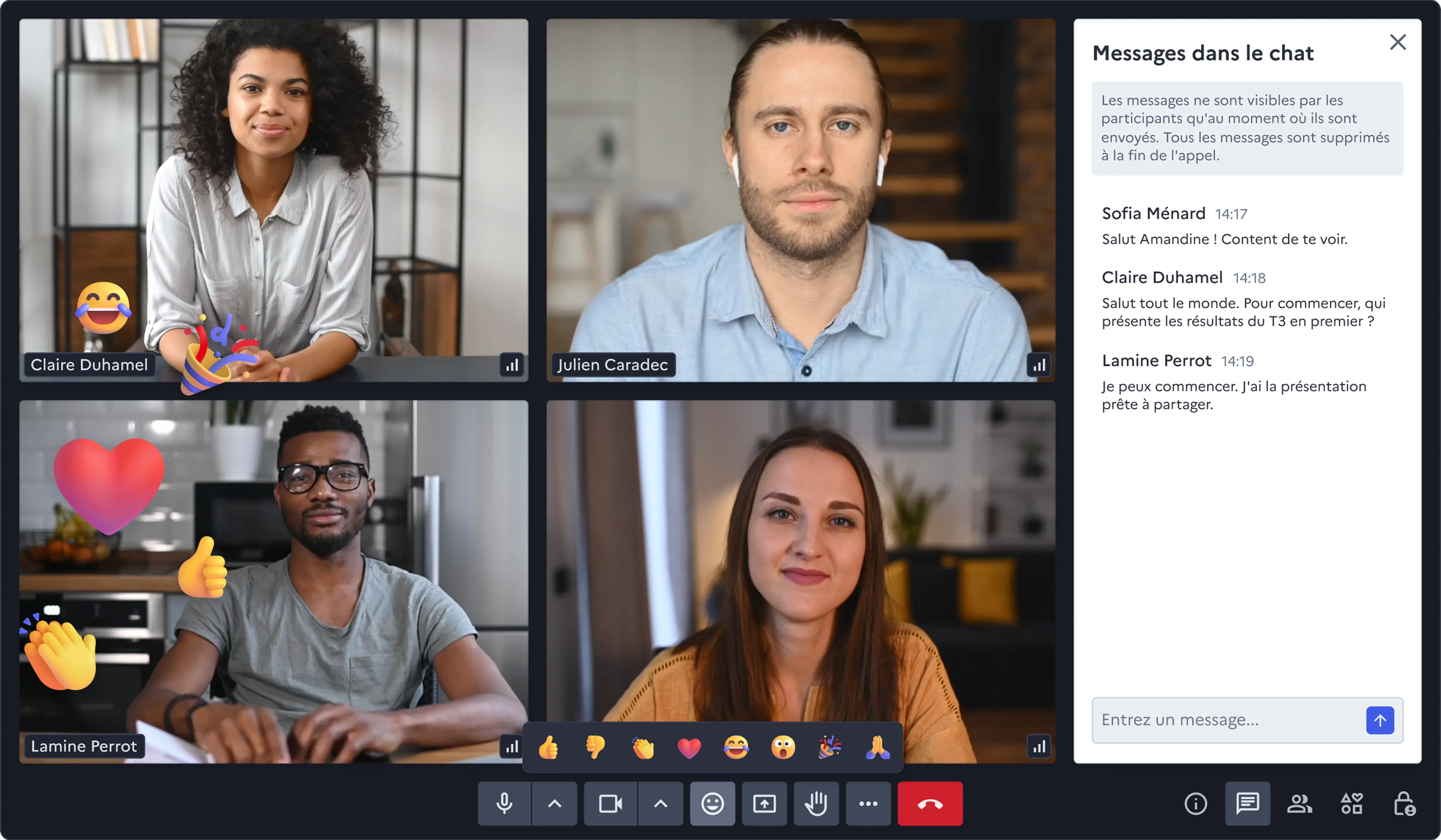 L'outil de visioconférence des agents publics.