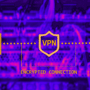 Illustration de Proton VPN montrant le mécanisme d'une connexion chiffrée (encrypted connection) entre un utilisateur et le web mondial, symbolisant le bouclier utilisé contre la censure web dans 62 pays en 2025.