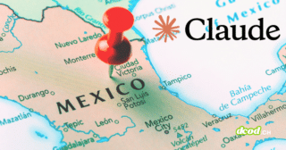 Illustration montrant une carte géographique du Mexique ciblée par une punaise rouge, symbolisant une cyberattaque liée à l'outil Claude Code.
