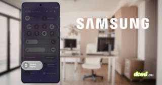 Smartphone Samsung Galaxy S26 affichant l'option « Privacy display » (écran anti-espionnage) dans ses réglages.