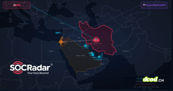 DCOD Iran Israel SOCRadar cartographie la cyberguerre en temps reel