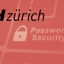 Illustration sur la cybersécurité montrant le logo de l'ETH Zurich et un clavier d'ordinateur symbolisant une faille des gestionnaires de mots de passe.
