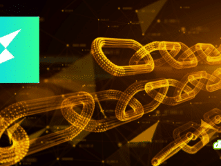 Représentation conceptuelle de la blockchain THORChain illustrant les transferts de fonds crypto.