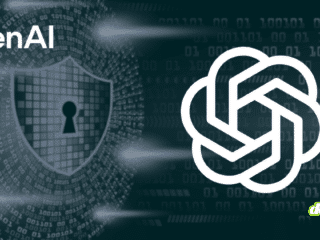 Illustration pour le média DCOD montrant le logo OpenAI et un bouclier de protection numérique symbolisant le lancement de GPT-5.4-Cyber dans la course contre Anthropic pour le leadership de la cybersécurité.