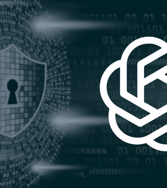 Illustration pour le média DCOD montrant le logo OpenAI et un bouclier de protection numérique symbolisant le lancement de GPT-5.4-Cyber dans la course contre Anthropic pour le leadership de la cybersécurité.