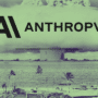 Illustration stylisée pour le média DCOD représentant le logo de l'entreprise Anthropic superposé à une image historique d'explosion nucléaire en mer. Un filtre de couleur vert kaki s'applique sur l'ensemble de la composition pour évoquer l'impact massif de l'IA Claude Mythos qui sature la cybersécurité avec la découverte de 10 000 failles.