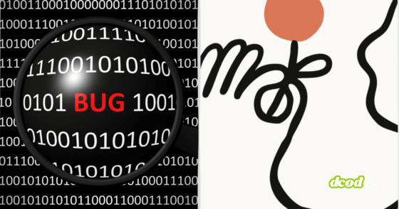 Illustration montrant une loupe isolant un bug dans du code binaire, symbolisant comment l'IA Claude Mythos d'Anthropic force la traque aux failles logicielles pour DCOD.