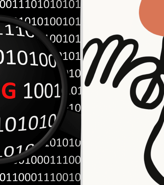 Illustration montrant une loupe isolant un bug dans du code binaire, symbolisant comment l'IA Claude Mythos d'Anthropic force la traque aux failles logicielles pour DCOD.