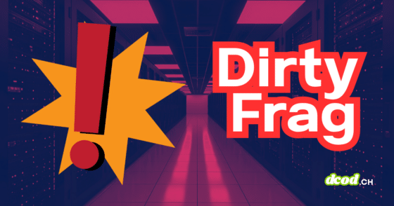 DCOD Dirty Frag une faille Linux donne le controle total des serveurs