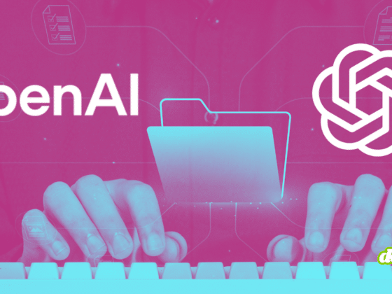Illustration montrant des mains tapant sur un clavier avec les logos d'OpenAI et de ChatGPT, symbolisant le lancement du bug bounty pour sécuriser le modèle GPT-5.5.