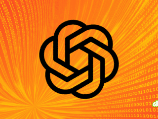 Logo d'OpenAI sur fond de code binaire orange illustrant comment le mode Lockdown de ChatGPT verrouille la fuite de données](DCOD - Le mode Lockdown de ChatGPT verrouille la fuite de données