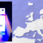 Page de garde du Rapport annuel consolidé 2025 de l'ENISA à côté d'une carte en relief illustrant comment l'Europe s'unit, avec le logo de DCOD.