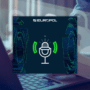 Visual d'illustration « À découvrir » présentant la vignette officielle du podcast d'Europol sur fond de personne utilisant un ordinateur portable.