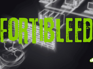 Illustration de l'attaque FortiBleed avec le mot-titre en vert devant un schéma de réseau informatique et de pare-feu.