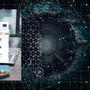 Couverture du guide de l'ENISA sur la sécurité dès la conception et le durcissement par défaut pour les PME, liée au Cyber Resilience Act, sur fond de réseau numérique DCOD.